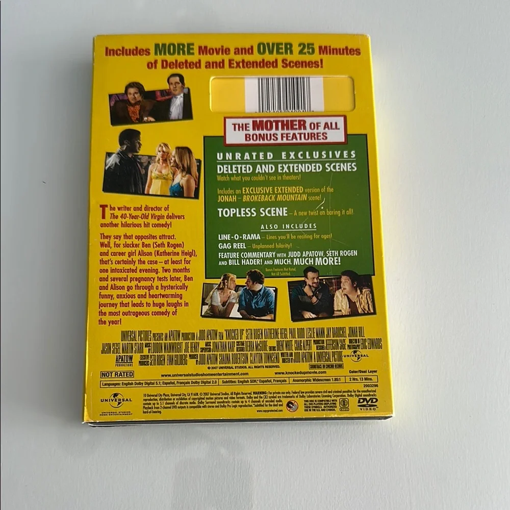 Knocked Up DVD - Unrated Edition